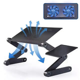 Sklopivi podesivi sto za laptop sa ventilatorom za hlađenje