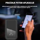 GPS lokator GF-22 sa SOS dugmetom i praćenjem uživo