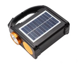 Solarna lampa sa FM radiom i dodatnim LED svetlom