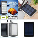 Solarni power bank 60000 mAh sa 20 LED dioda