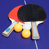 Reketi za stoni tenis, komplet od 2 reketa i 3 loptice