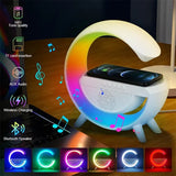 RGB Bluetooth lampa sa zvučnikom, FM radiom i punjenjem