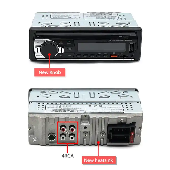 Auto radio sa Bluetooth-om, USB ulazom i daljinskim – slika 3