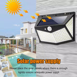 Solarni reflektor sa 212 LED dioda i senzorom pokreta