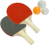 Reketi za stoni tenis, komplet od 2 reketa i 3 loptice