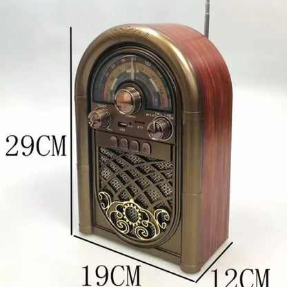 Retro prenosni radio – bluetooth TF USB – R-1950BT