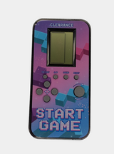 Retro Tetris konzola ljubičasto plava, 14 x 7 cm