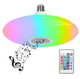LED svetiljka od 22 cm za svetlo i Bluetooth zvuk