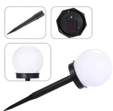Solarne LED lampe za baštu od plastike 4 komada