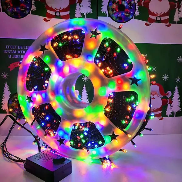 Novogodišnje lampice 50 m, 500 LED, šarene – IP65