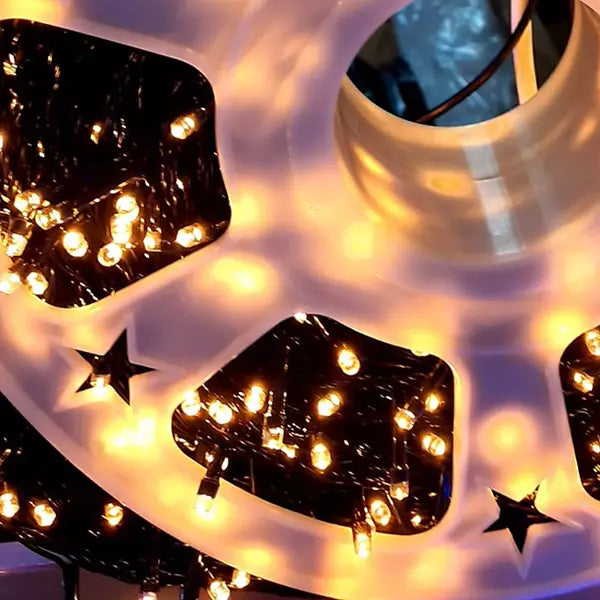 Novogodišnje lampice 50 m, 500 LED, žute – IP65 – slika 10