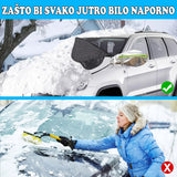 Zaštitna prekrivka za vetrobran od leda, snega i sunca