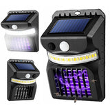 Solarna zidna lampa sa funkcijom protiv komaraca i senzorom