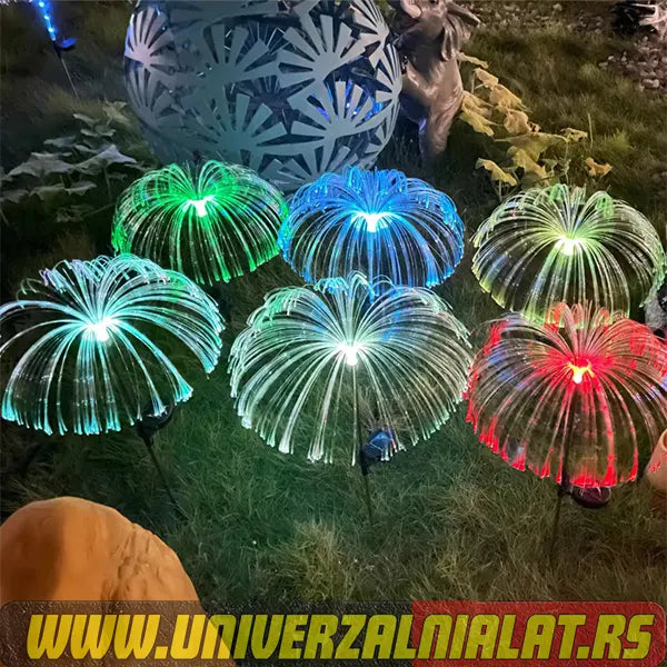 Solarne lampe meduze sa optičkim vlaknima – IP65