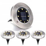 Solarne ubodne lampe za baštu, 4 komada, belo svetlo