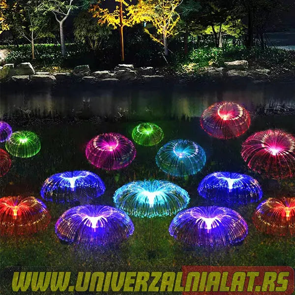 Solarne lampe meduze sa optičkim vlaknima – IP65 – slika 3