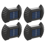 Solarne zidne dekorativne lampe za dvorište, 4 komada