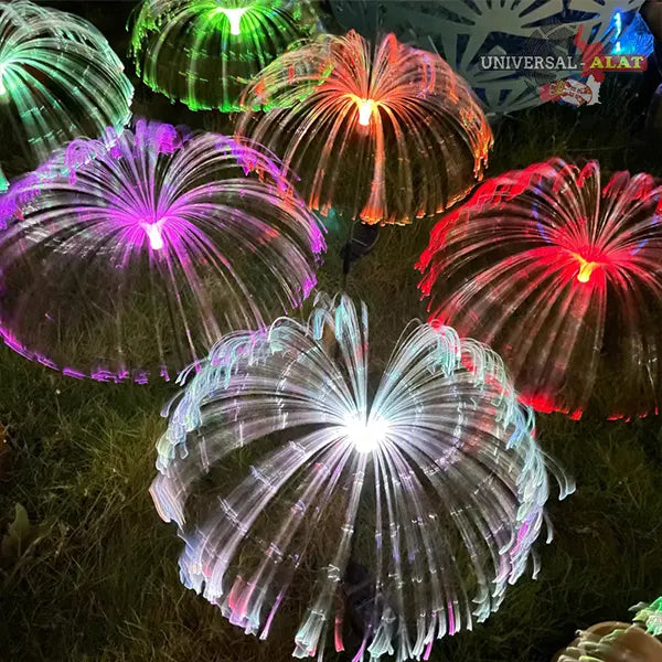 Solarne lampe meduze sa optičkim vlaknima – IP65 – slika 2
