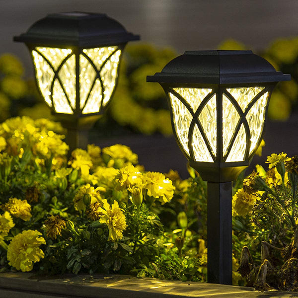Solarne lampe fenjeri za dvorište – 6 komada, 43 cm – slika 2
