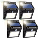Solarni LED reflektori sa senzorom, 4 komada, 30 dioda