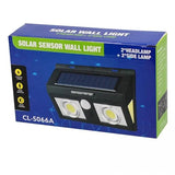 Dupli zidni solarni reflektor sa senzorom pokreta