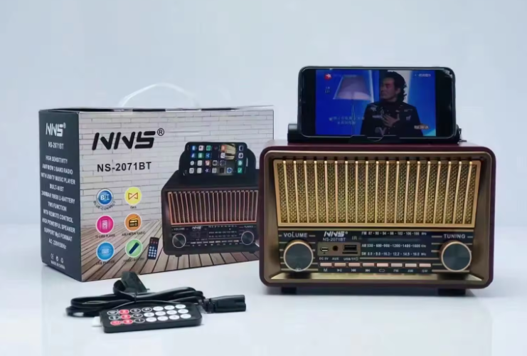 Tranzistor Radio NNS 2071BT - Bluetooth Retro Tranzistor Radio