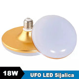 UFO LED sijalica 18 W, E27, 6500 K, SMD 2835