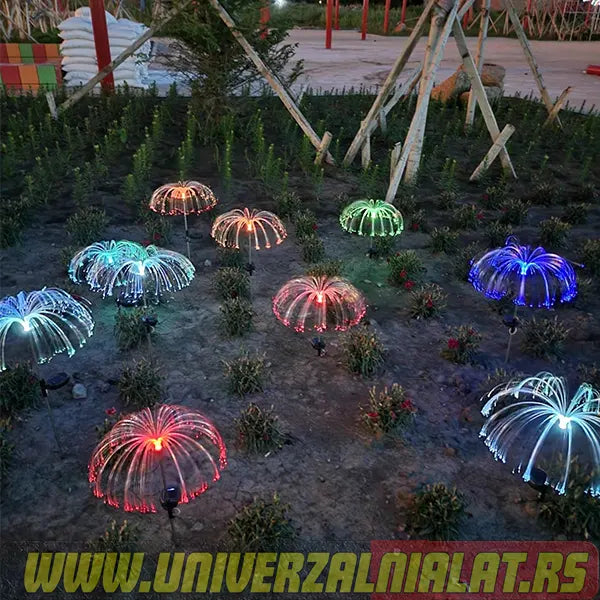 Solarne lampe meduze sa optičkim vlaknima – IP65 – slika 5