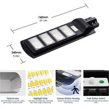 Solarni LED reflektor 200 W sa daljinskim upravljačem