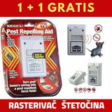 Ultrazvučni rasterivač štetočina Ridex Plus, 2 komada