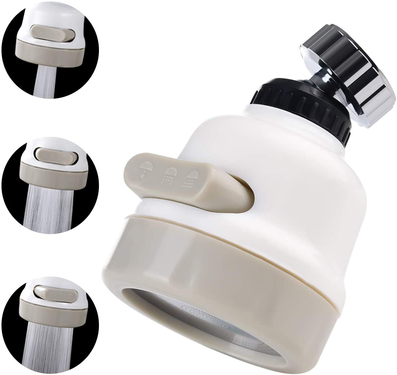 Adapter za slavinu 360° sa 3 režima mlaza - slika 1