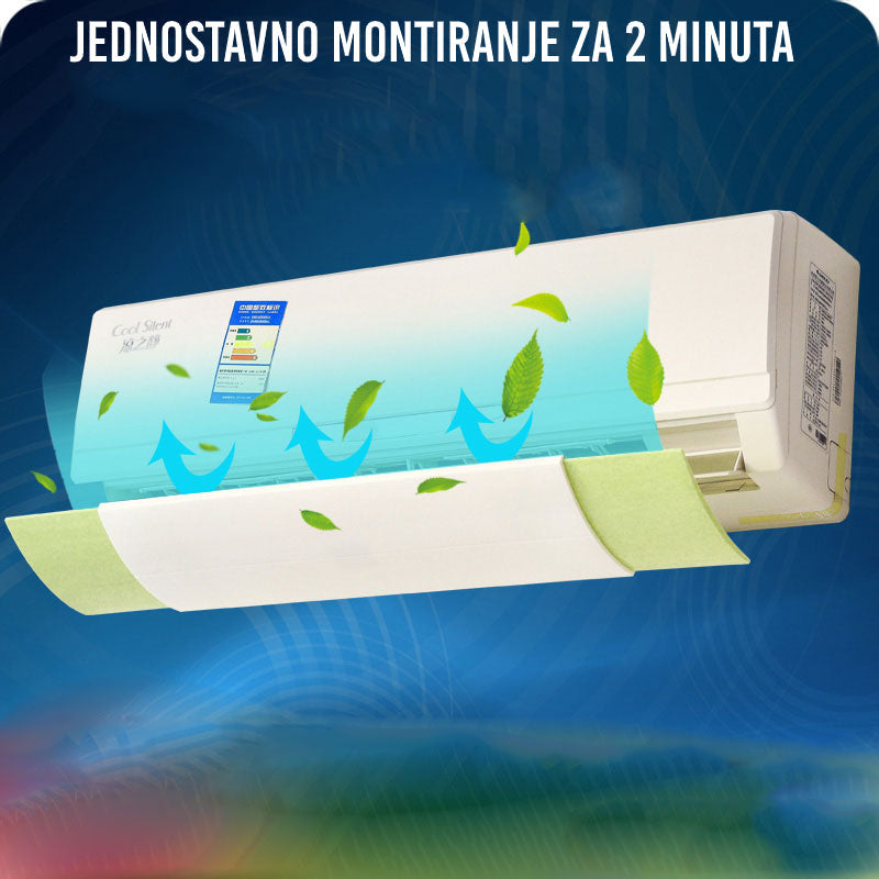 Usmerivač vazduha za klima uređaj od plastike