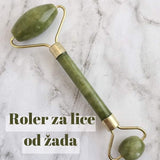 Valjak za lice od žada za masažu lica i vrata