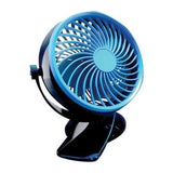 Prenosni ventilator sa štipaljkom, 3 brzine i USB punjenje