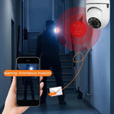Rotirajuća PTZ WiFi kamera za E27 grlo sa 1080p slikom