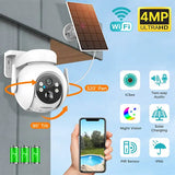Solarna WiFi kamera 4 MP sa rotacijom i baterijom 7800 mAh