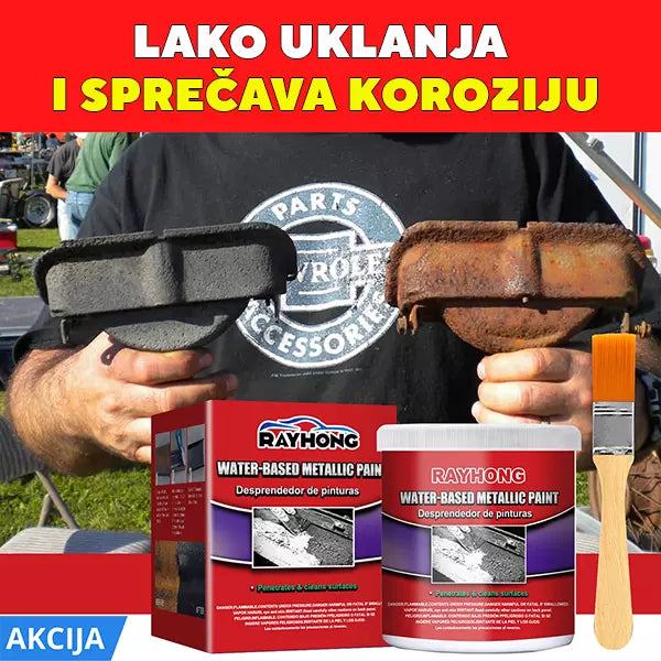 Gel premaz za uklanjanje rđe i zaštitu metala