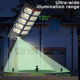 Vodootporna solarna ulična lampa W789A-5 125 W