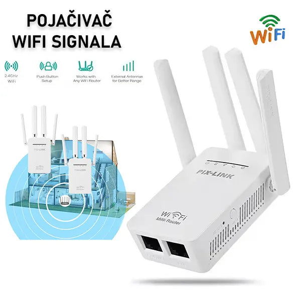WiFi ripiter pojačivač signala za dom i dvorište