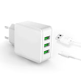 USB punjač sa tri ulaza za više uređaja