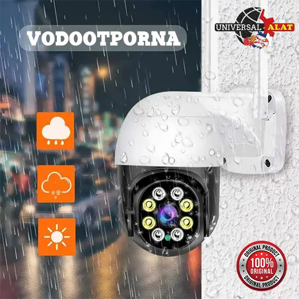 Spoljna WiFi PTZ kamera A9B 8 MP sa rotacijom 320 stepeni
