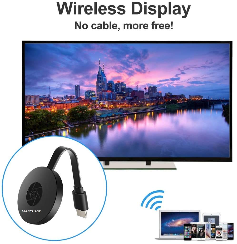 Bežični HDMI TV adapter, WiFi 1080p za telefon i laptop