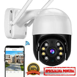 WiFi PTZ kamera A8 u crnoj boji, 1080p i noćni vid 50 m