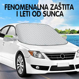 Zaštitna prekrivka za vetrobran od leda, snega i sunca
