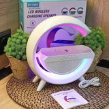 RGB Bluetooth lampa sa zvučnikom, FM radiom i punjenjem