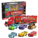 Cars kamion sa šest autića, plastika i metal