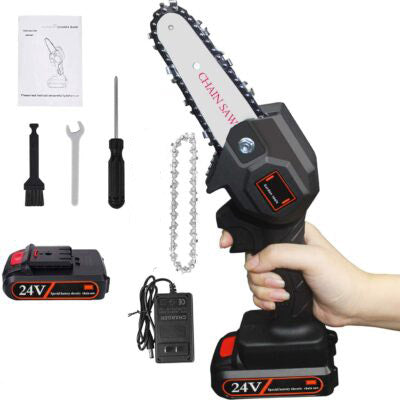 Mini motorna testera 33 cm — punjiva baterija - slika 1