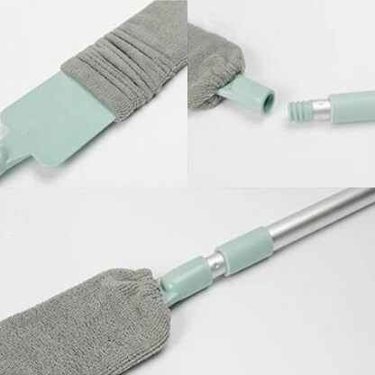 Teleskopska metla sa mikrofiber krpom – 41 do 100 cm – slika 4