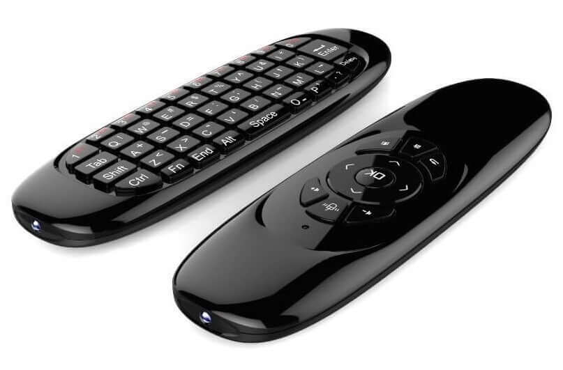 Bežični air mouse sa tastaturom i TV komandama