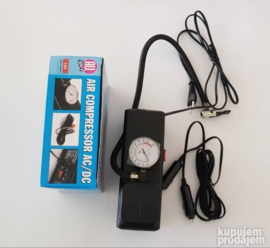 Kompresor za gume 12V i 220V sa manometrom – slika 5